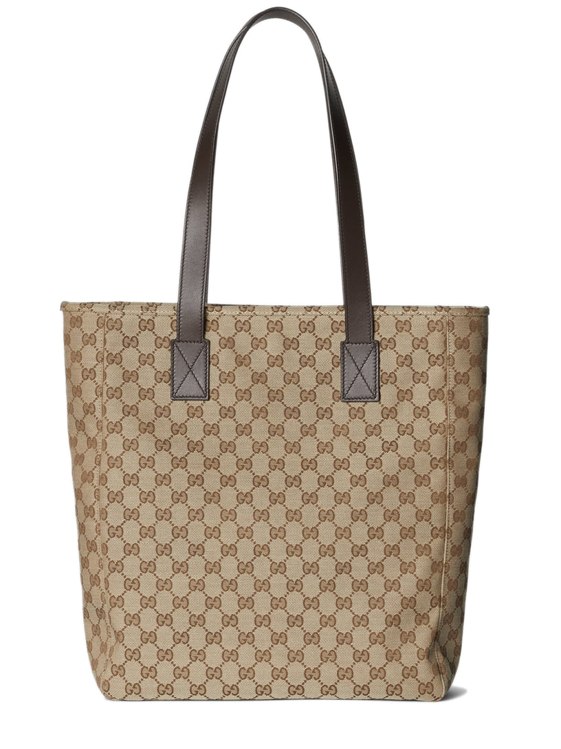 Large Tote Gucci Gg Canvas Bag Gucci Beige/Black GG Canvas Large