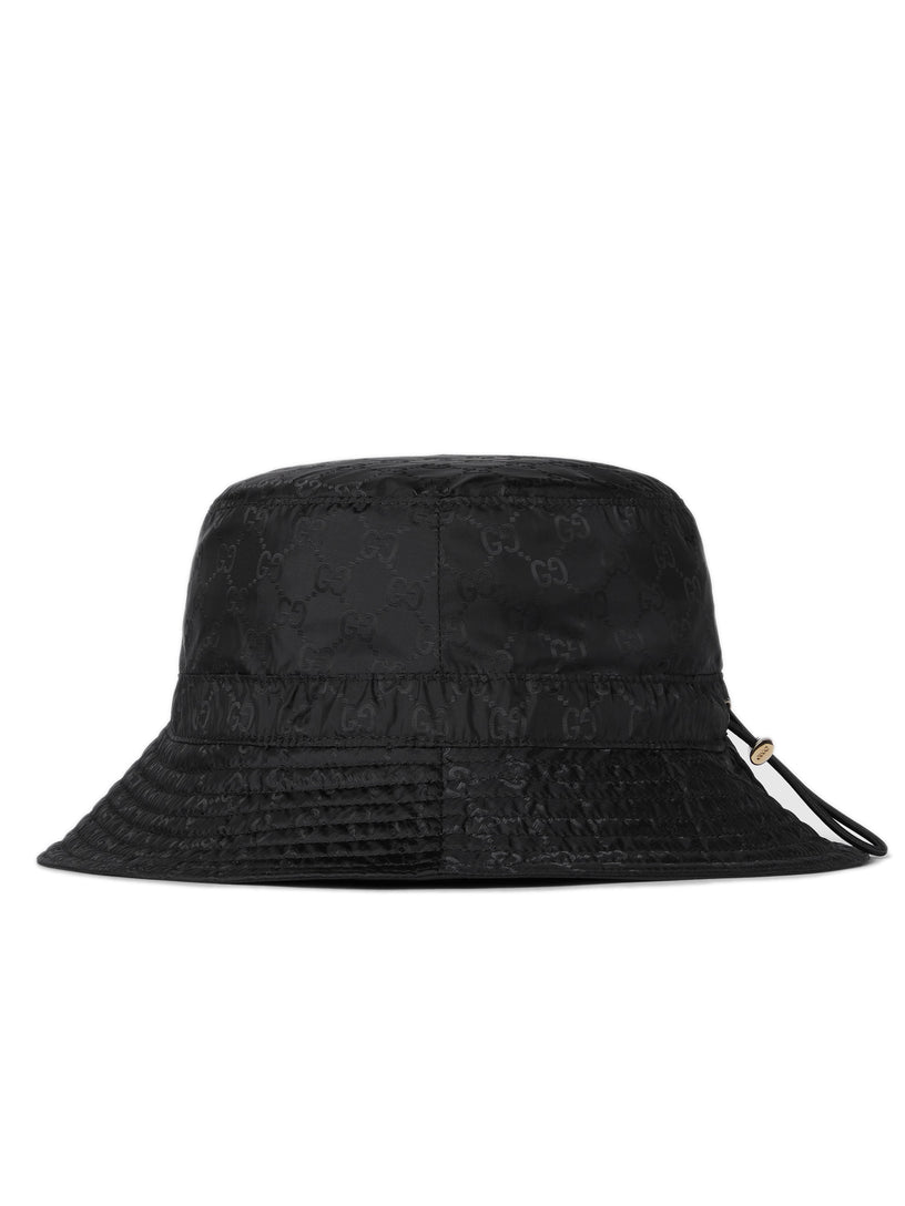 Reversible GG nylon bucket hat