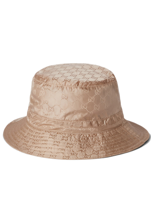 Reversible GG nylon bucket hat