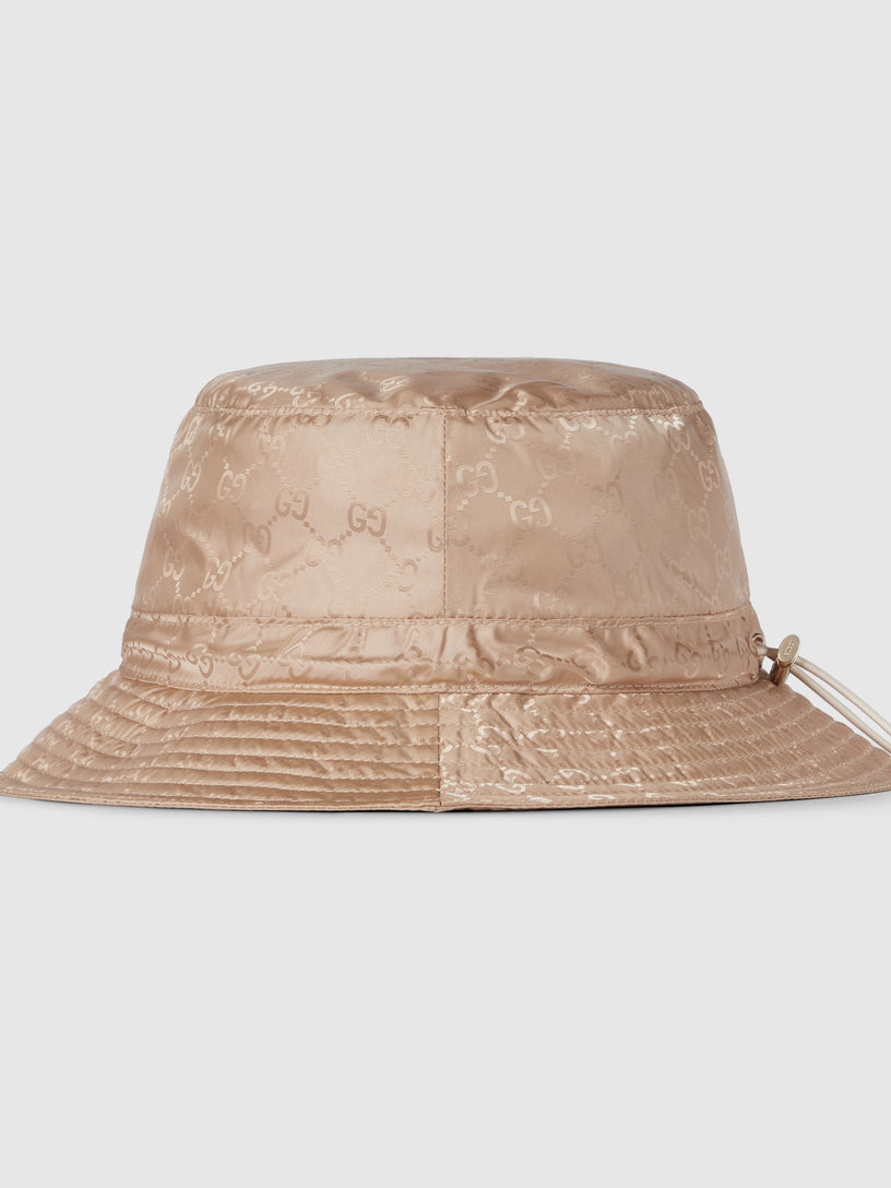 Reversible GG nylon bucket hat