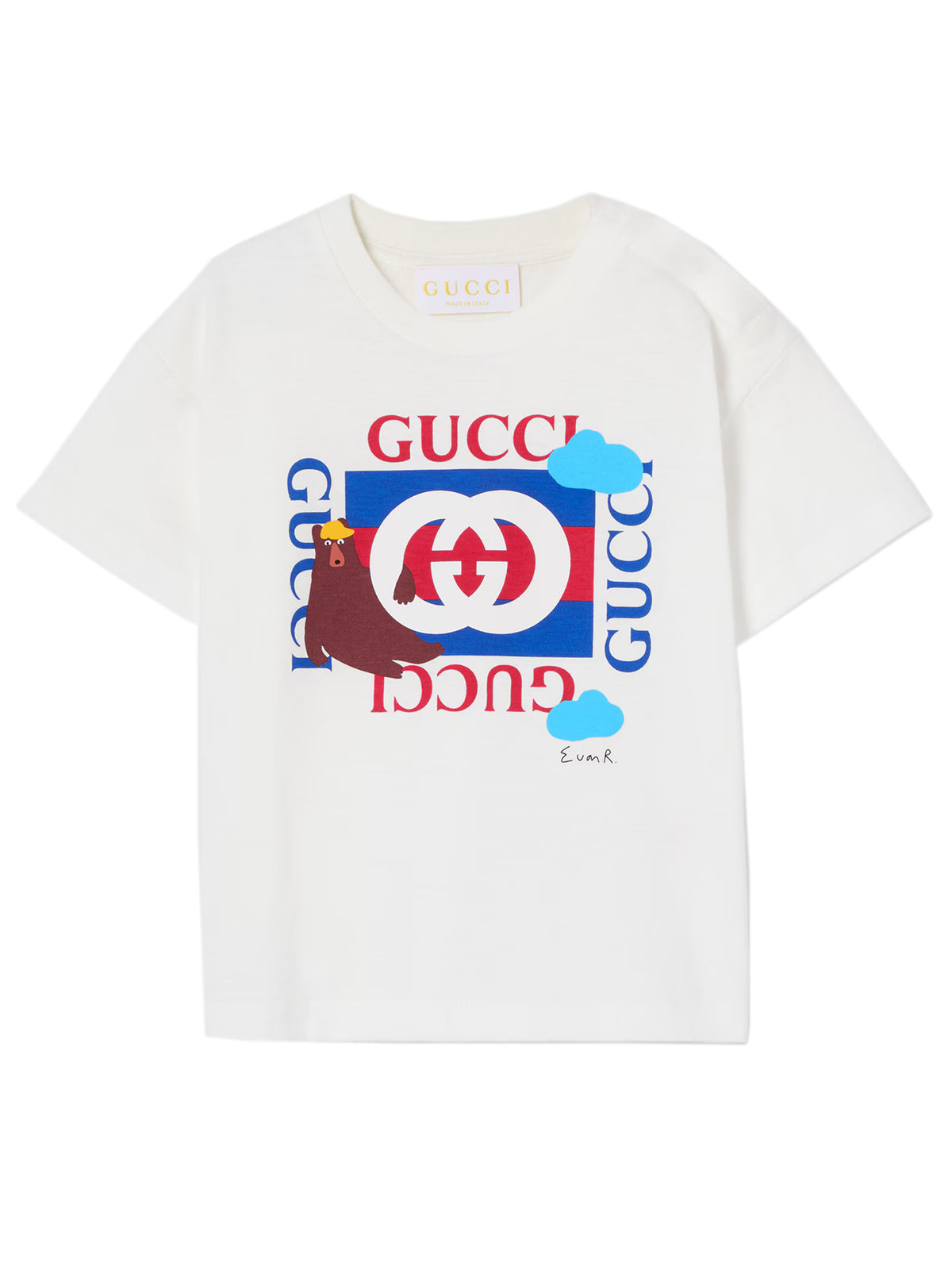 Cotton T-shirt with print