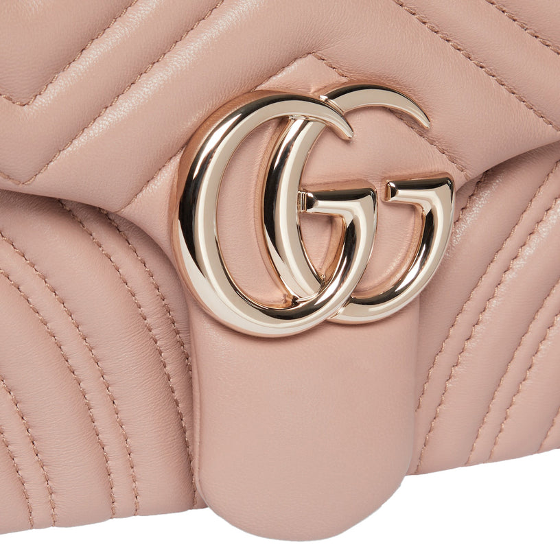 Borsa a spalla GG Marmont misura media