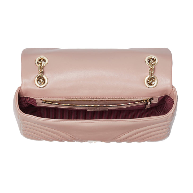 Borsa a spalla GG Marmont misura media