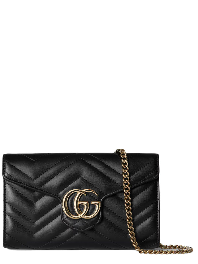 GG Marmont wallet on chain