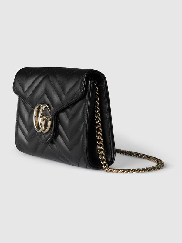 GG Marmont wallet on chain