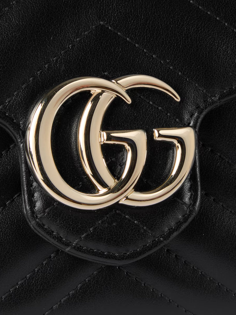 GG Marmont wallet on chain