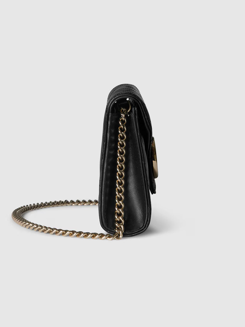 GG Marmont wallet on chain