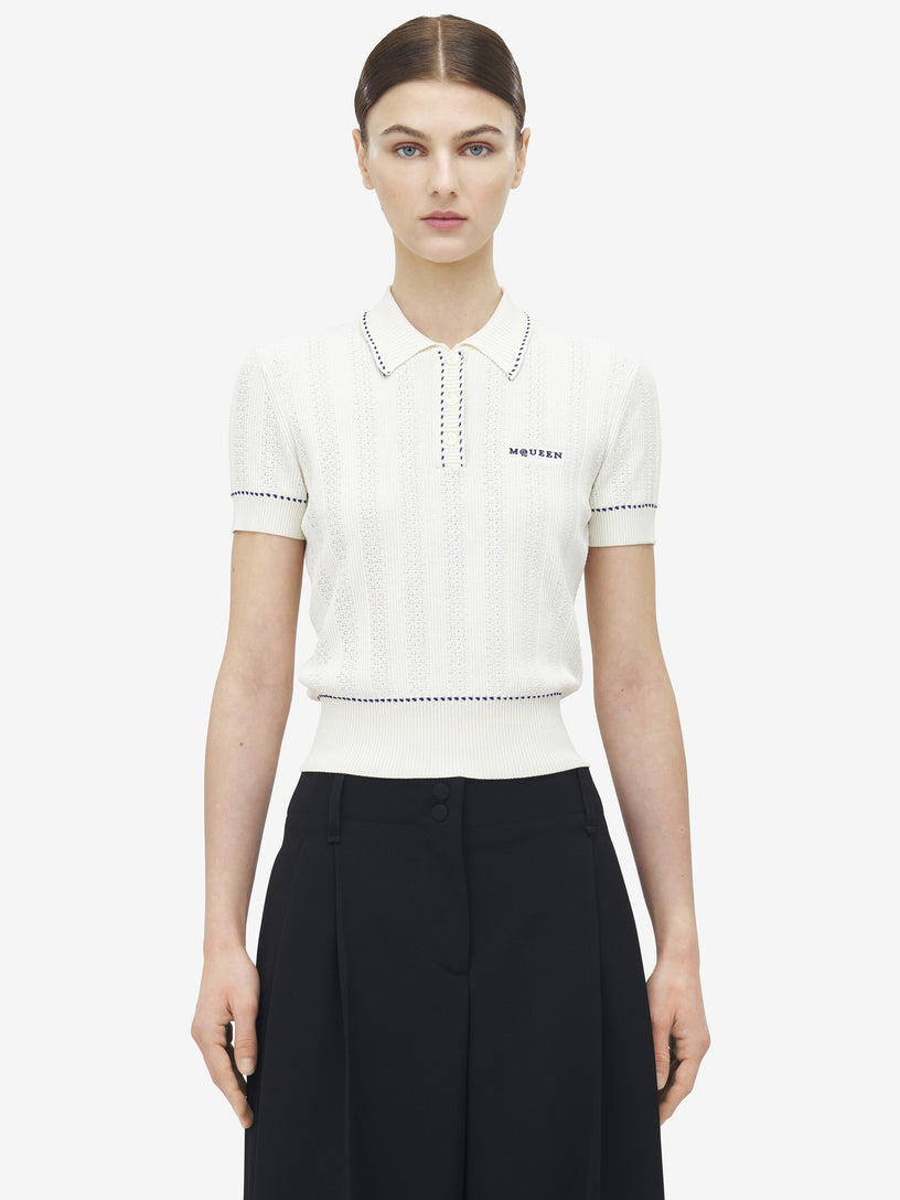 Textured Polo Shirt