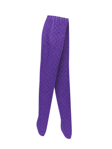 Printed stretch nylon tights