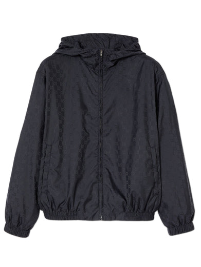Giacca in nylon GG con cerniera