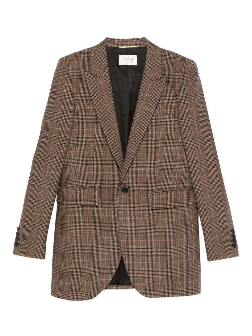 Wool and cashmere blazer