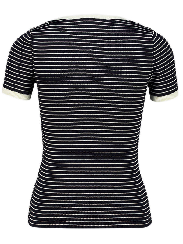 Striped Knitted T-Shirt