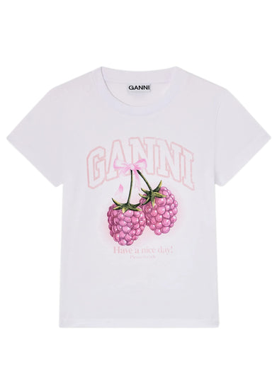 T-shirt Baby Fit con motivo lampone