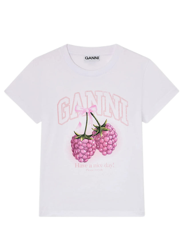 Baby Fit T-shirt with raspberry motif
