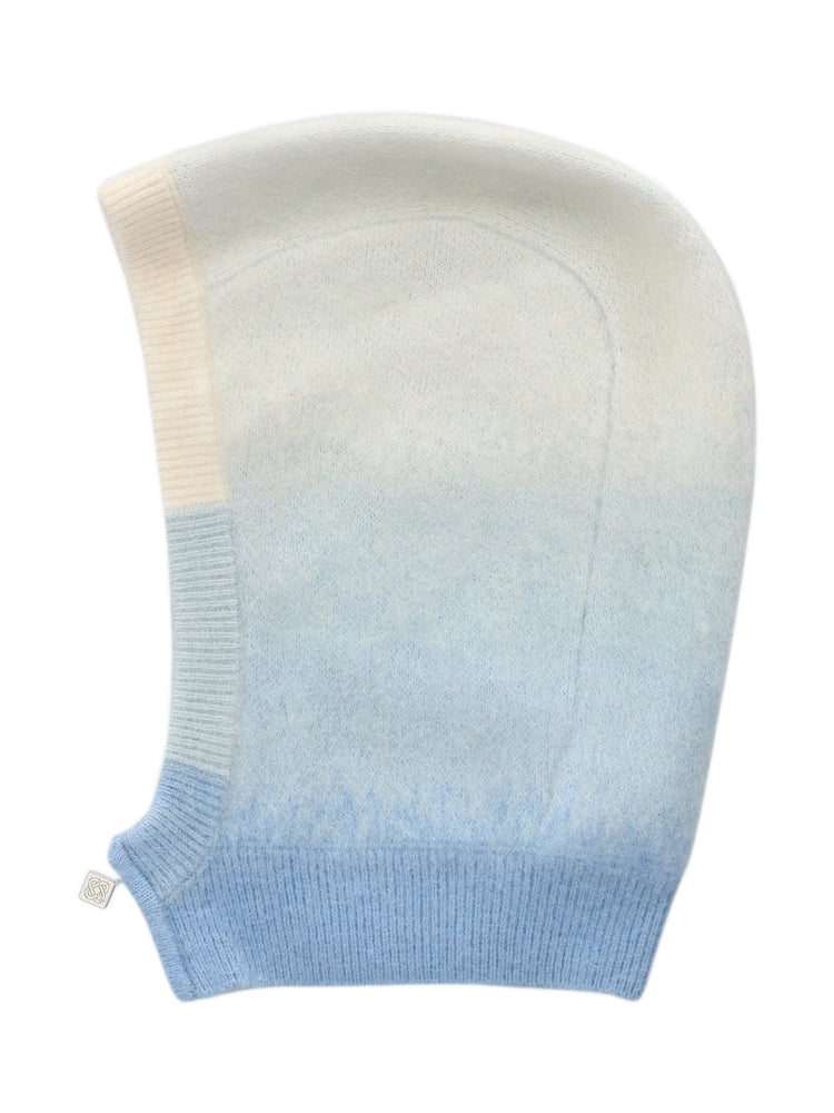 Gradient Fluffy Balaclava