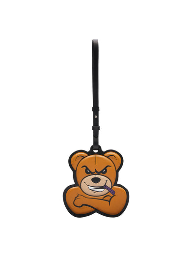 Bear Patch Bag Charm