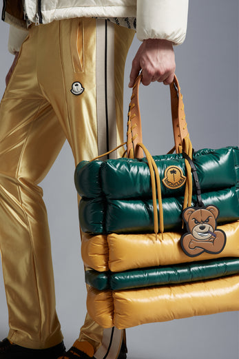 Bear Patch Bag Charm