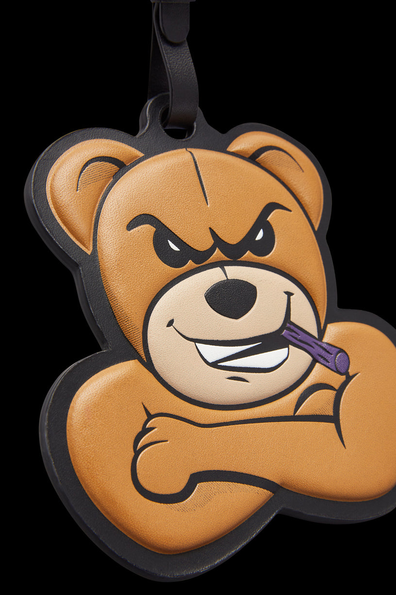 Bear Patch Bag Charm