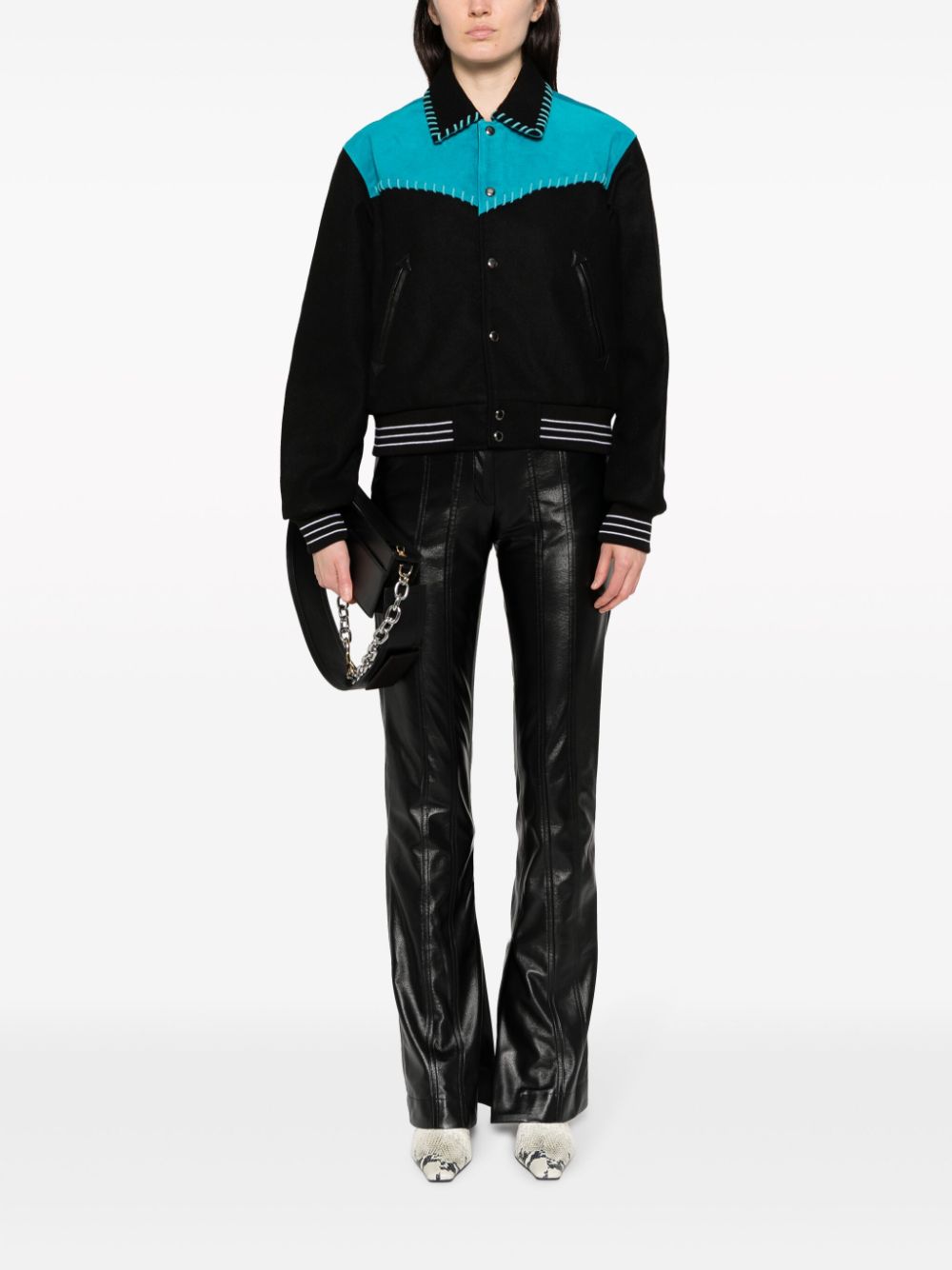 New Margo Western Varsity Jacket