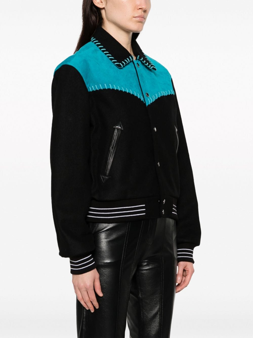 New Margo Western Varsity Jacket