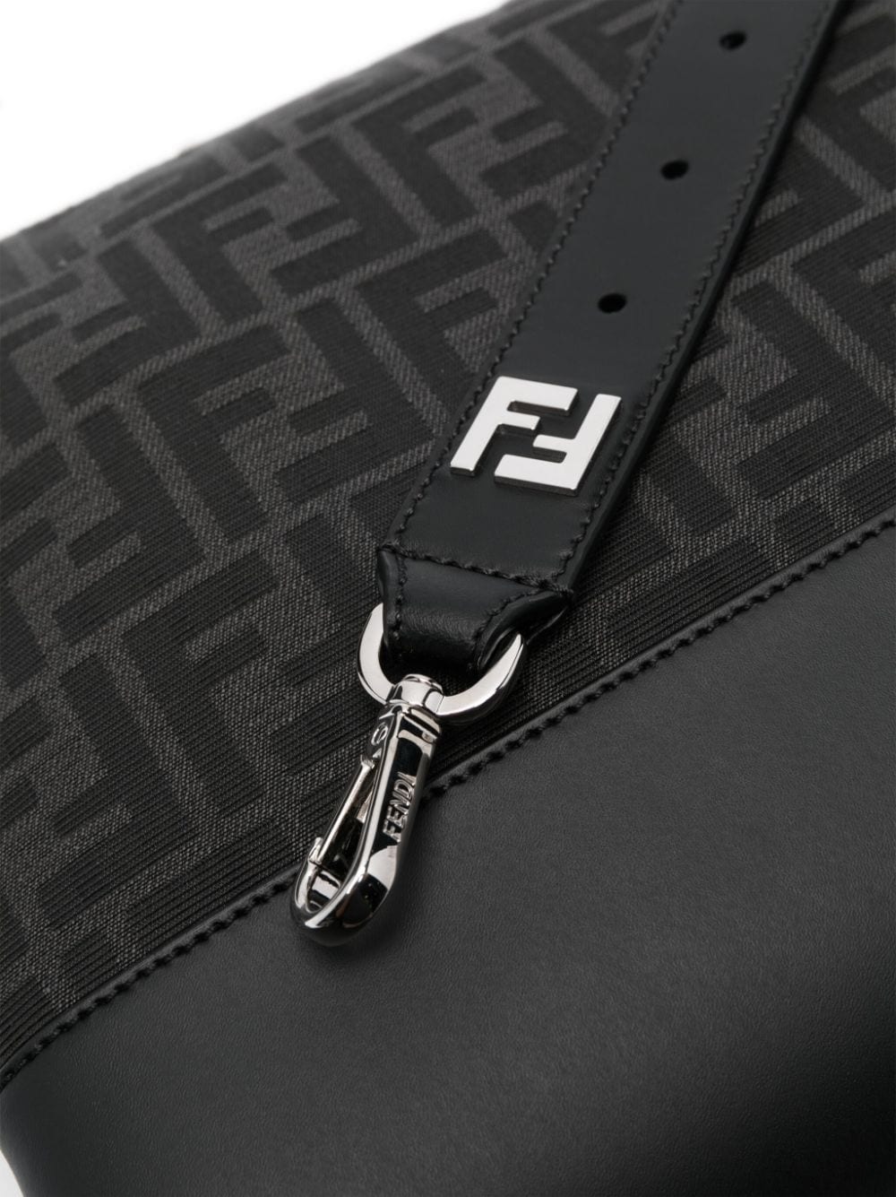 FF motif shoulder bag