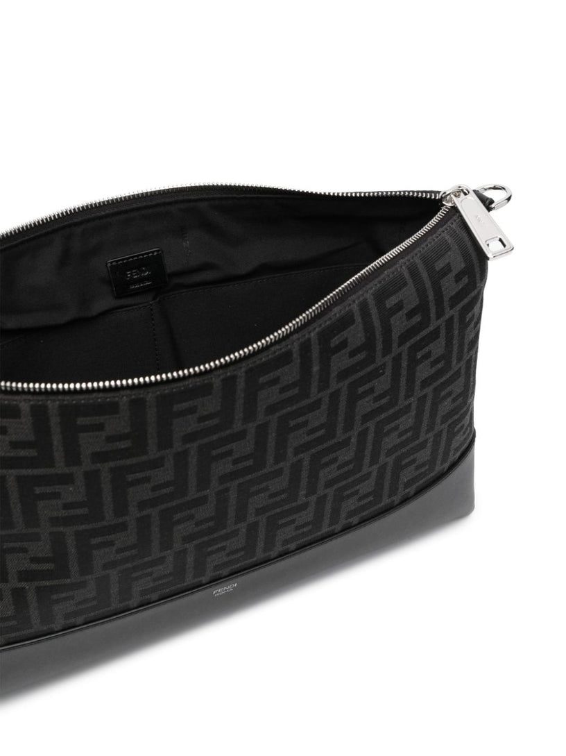 FF motif shoulder bag