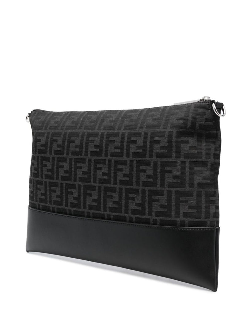 FF motif shoulder bag