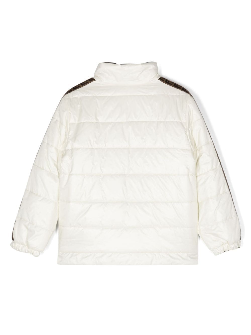Reversible down jacket with logo
