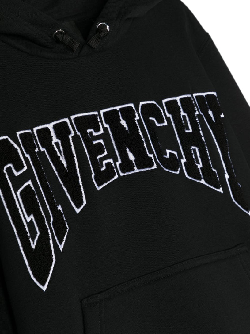 Logo-patch hoodie