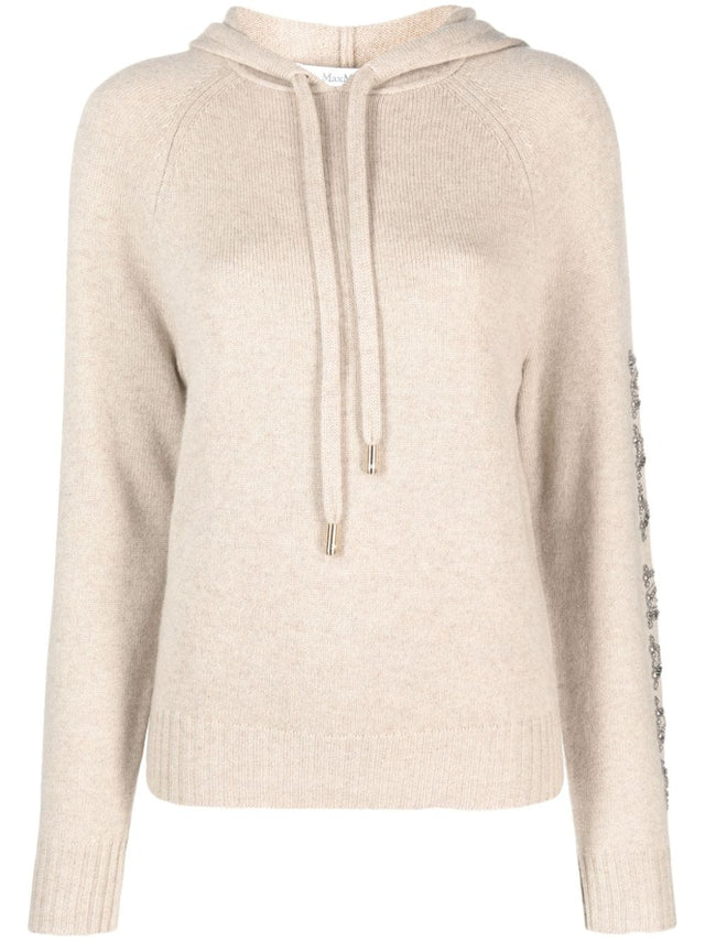 Ananas knit hoodie