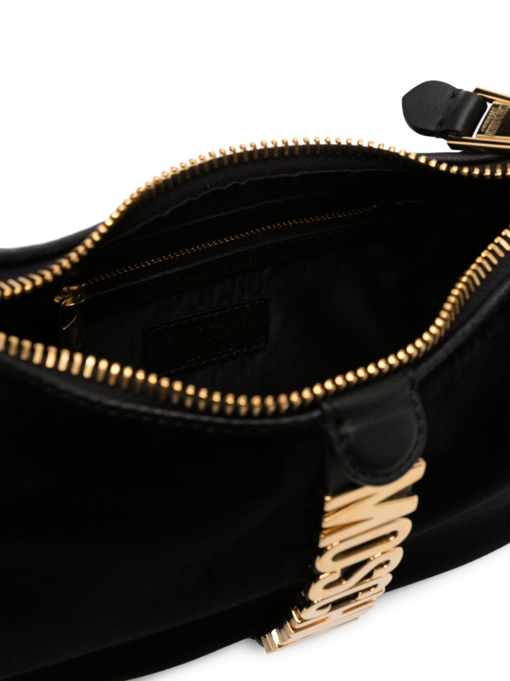 Lettering shoulder bag