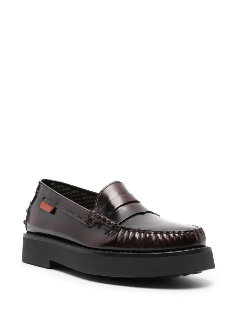 Loafers in Leather
