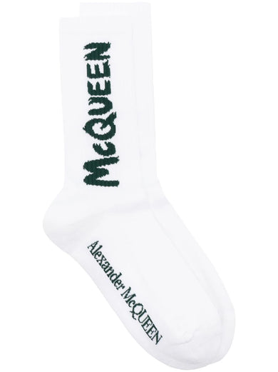 McQueen Graffiti Socks