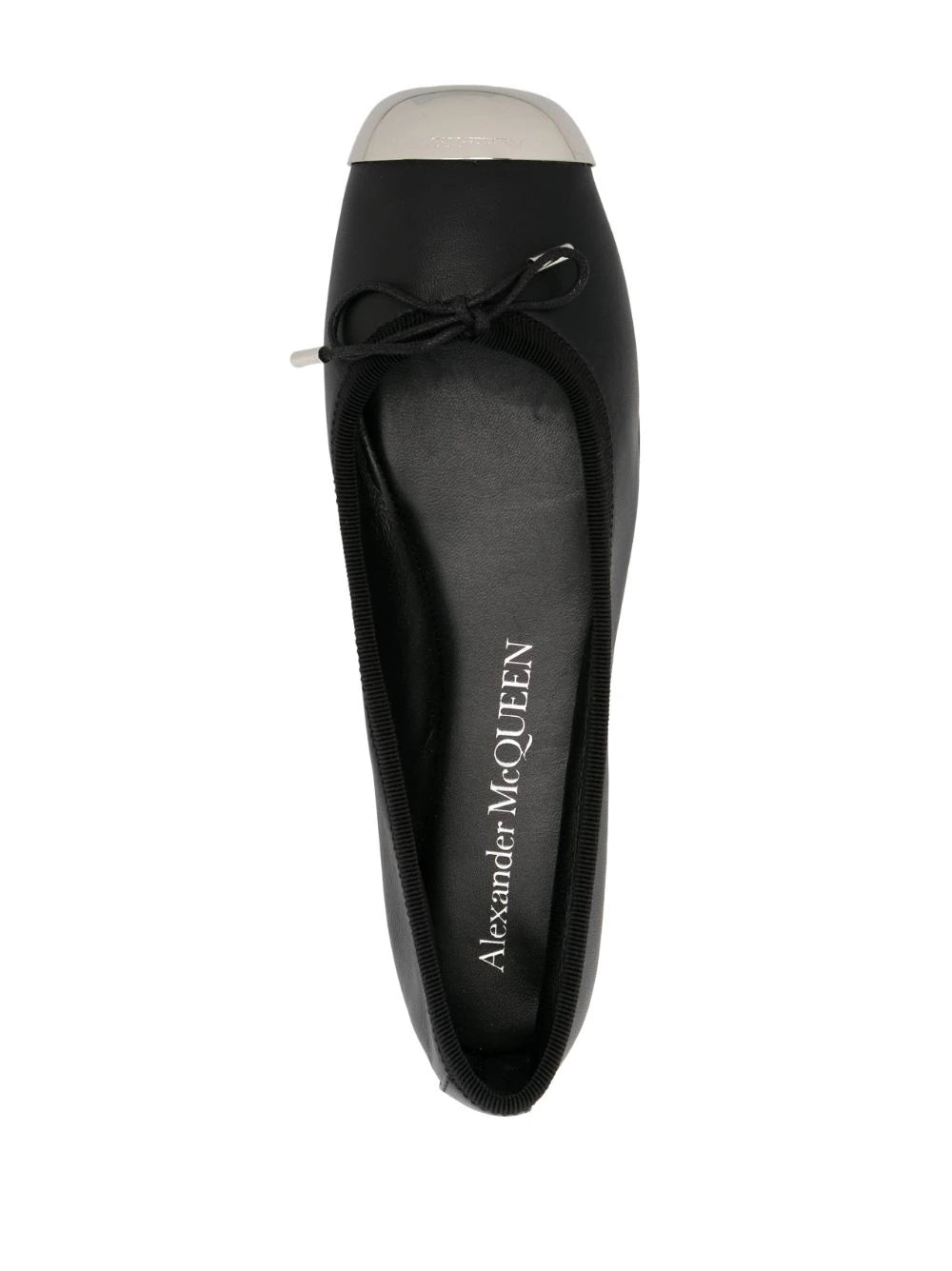 Metal-toecap Ballerina Shoes