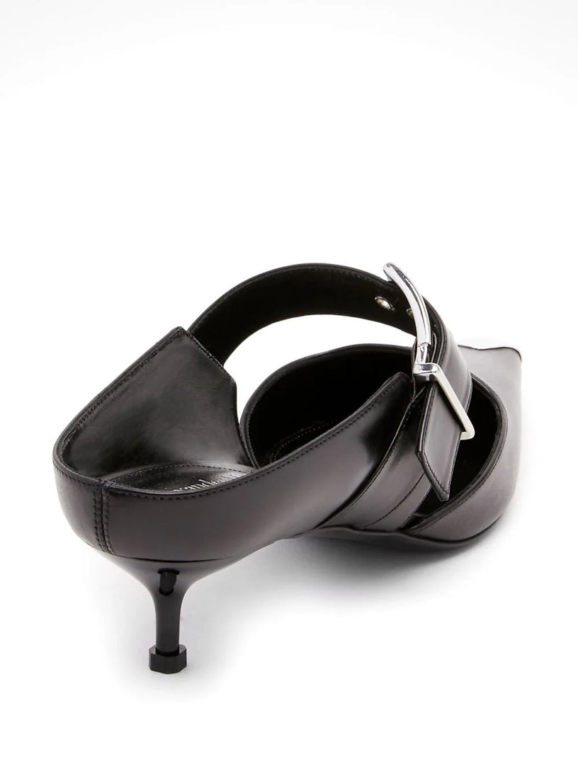 Punk Buckle Mule