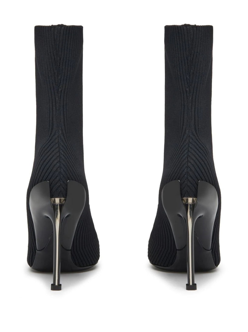 Slash Knit Boots