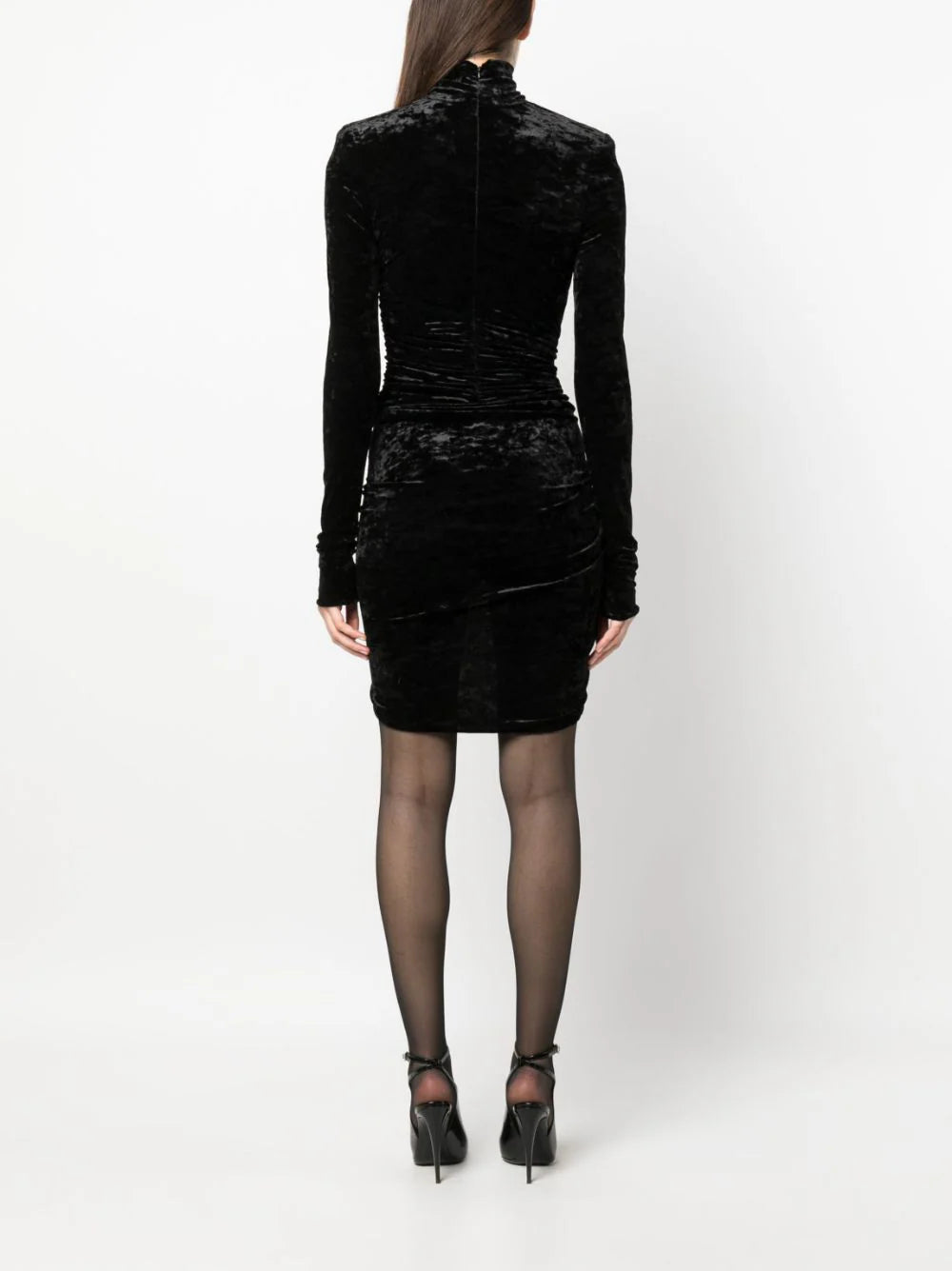 Velvet mini dress