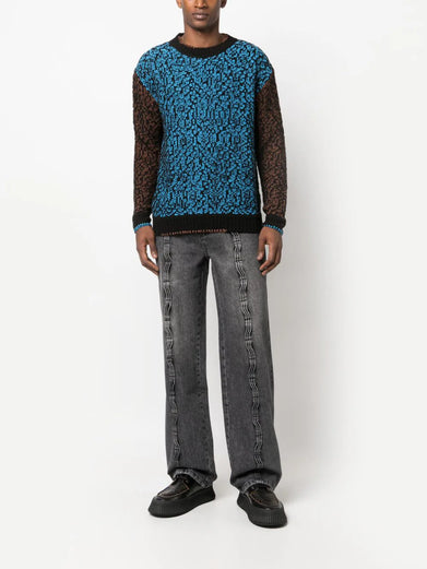 Net sweater