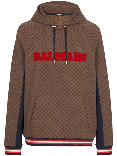 Mini monogram jacquard hoodie