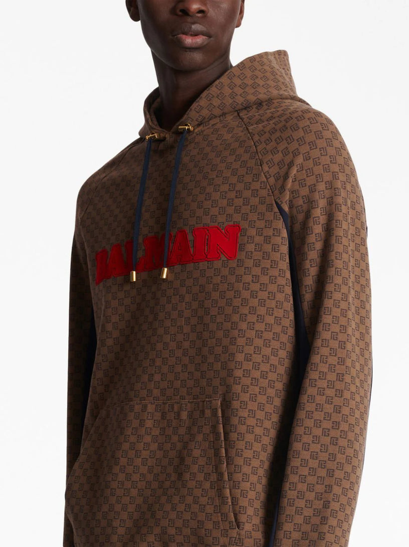 Mini monogram jacquard hoodie