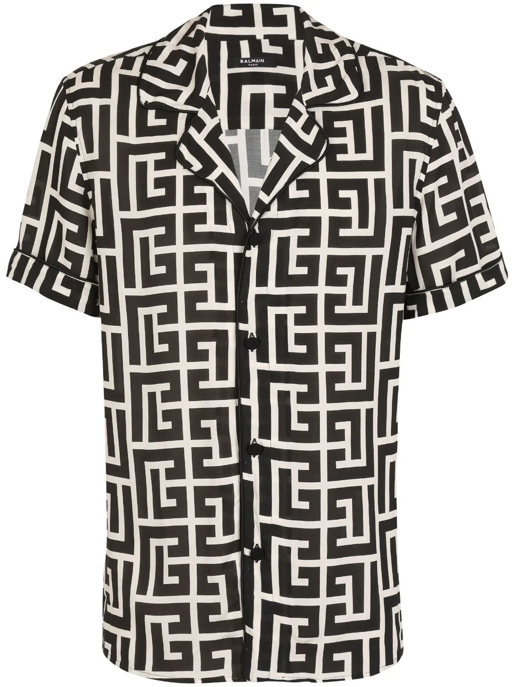 Monogram-printed shirt
