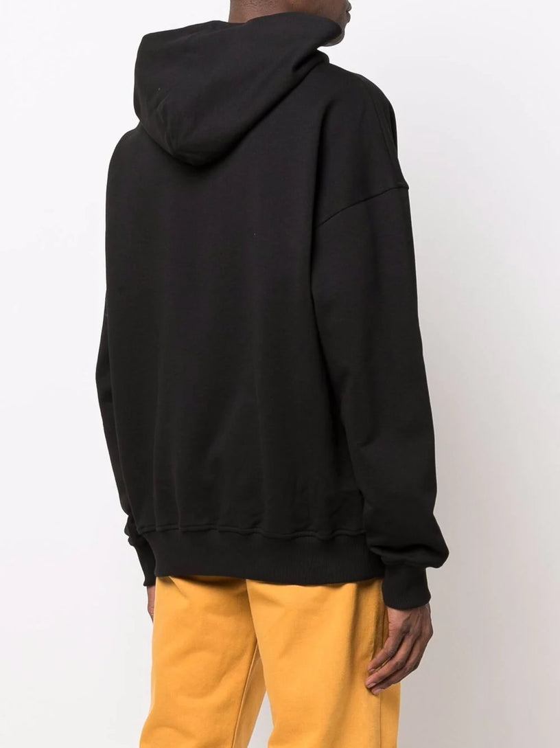 Logo-print pullover hoodie