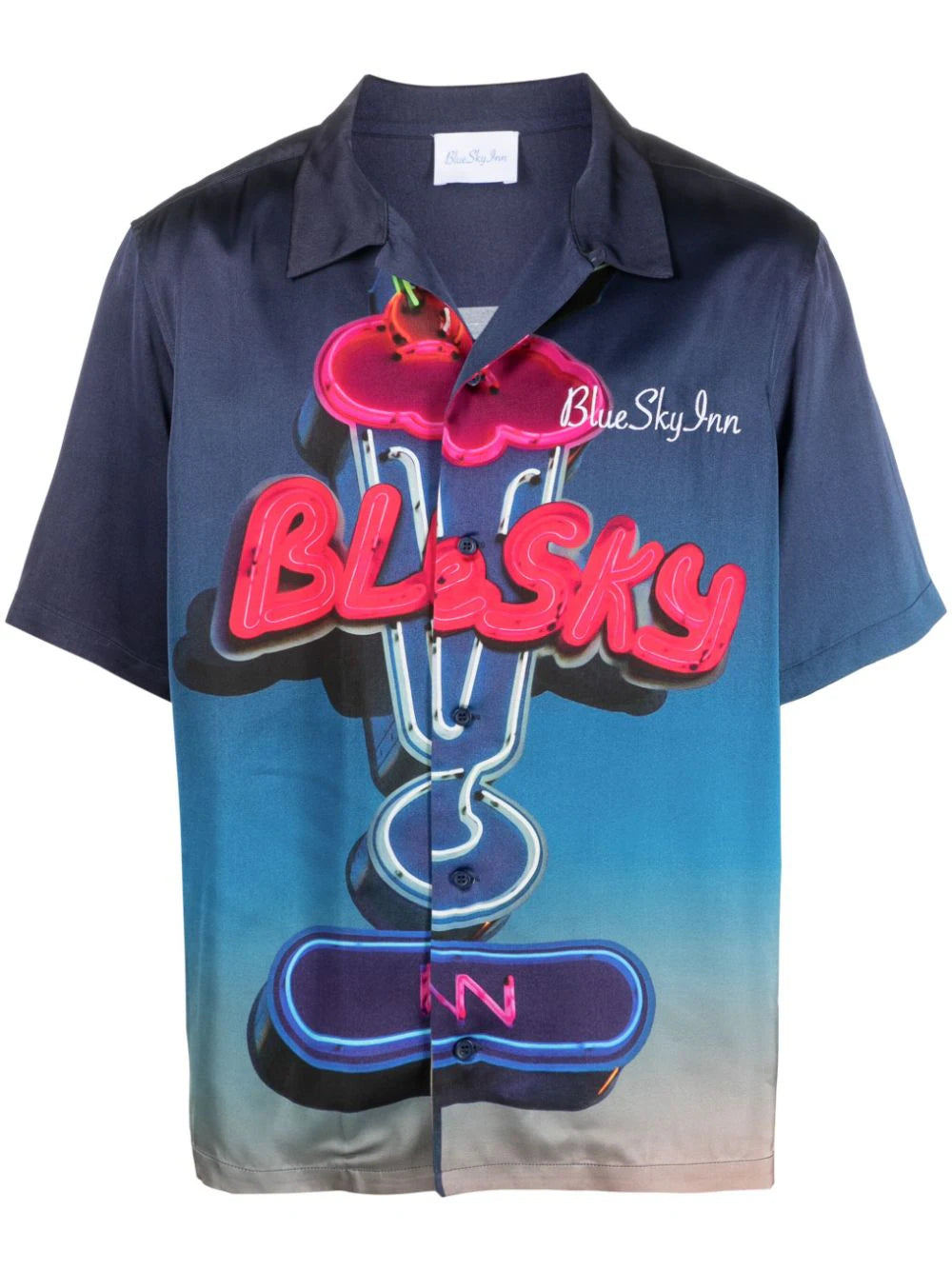 Logo-print short-sleeved shirt