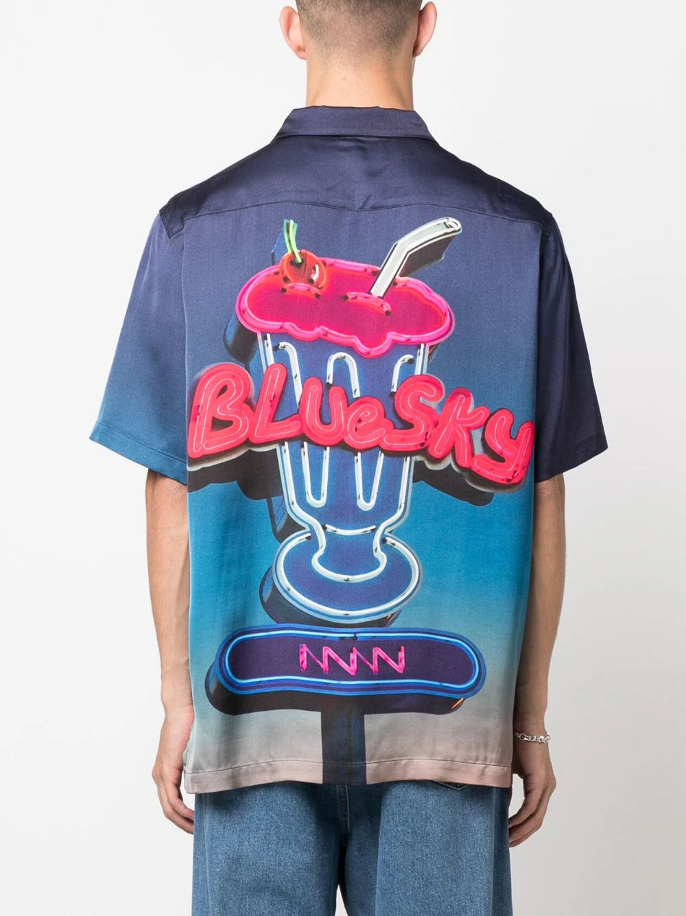 Logo-print short-sleeved shirt