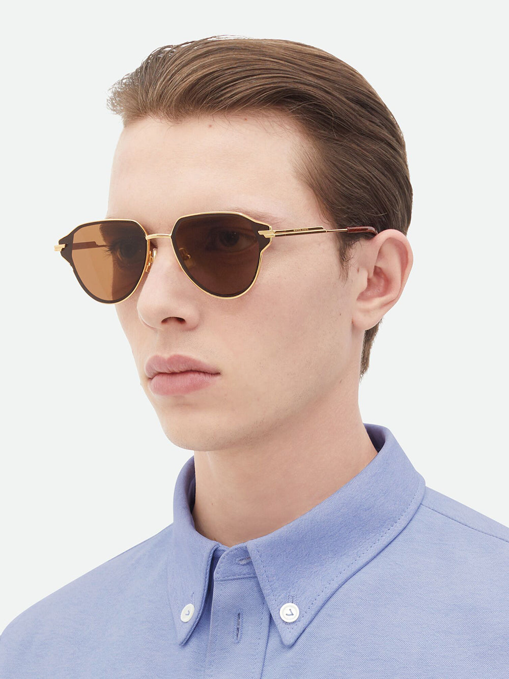 Glaze Metal Aviator Sunglasses