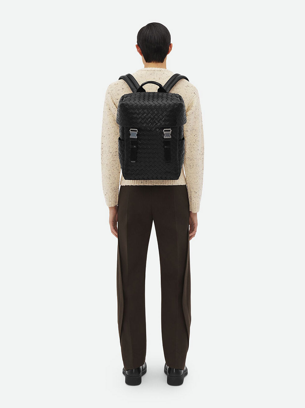 Intrecciato Flap Backpack