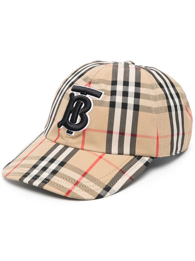 Monogram Motif Vintage Check Baseball Cap