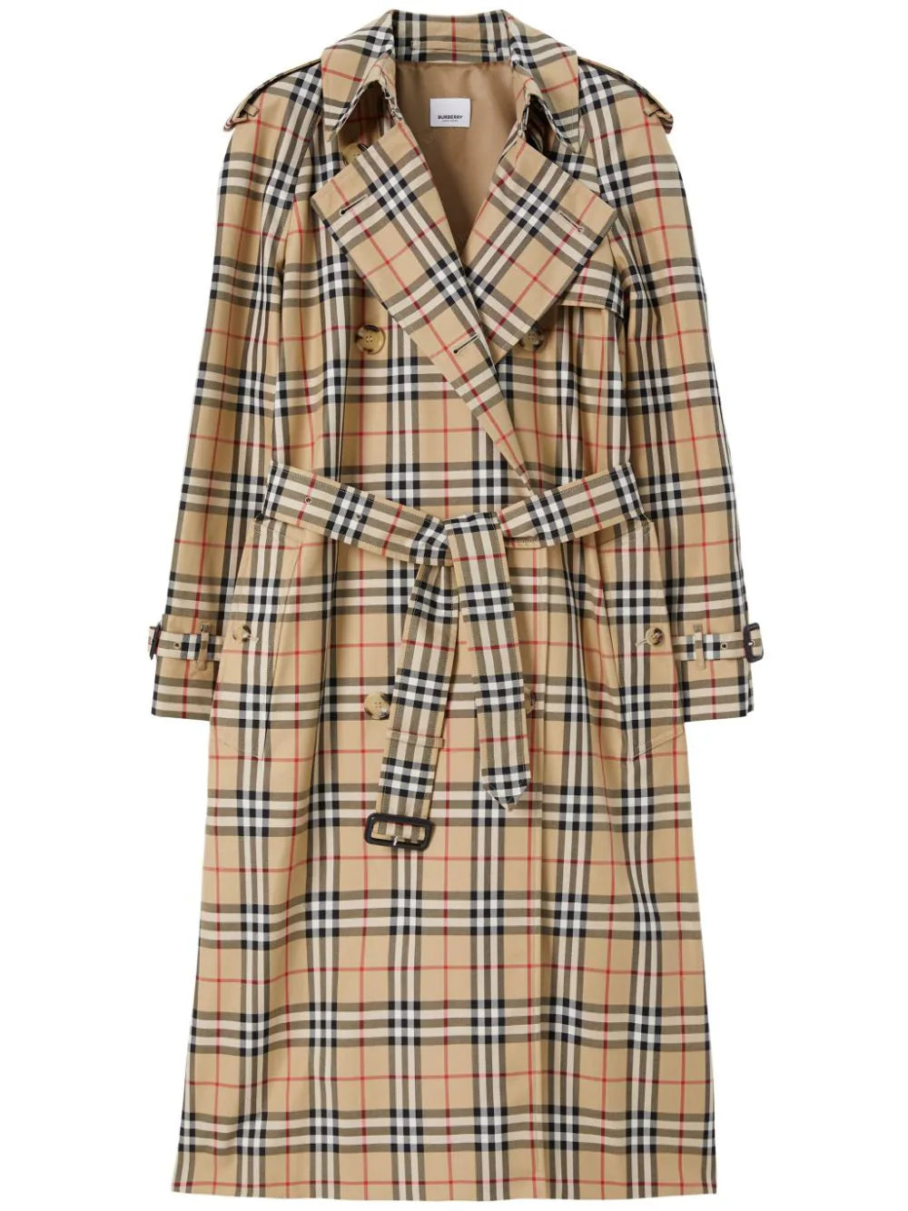 BURBERRY DOUBLE GUN FLAPS TRENCH