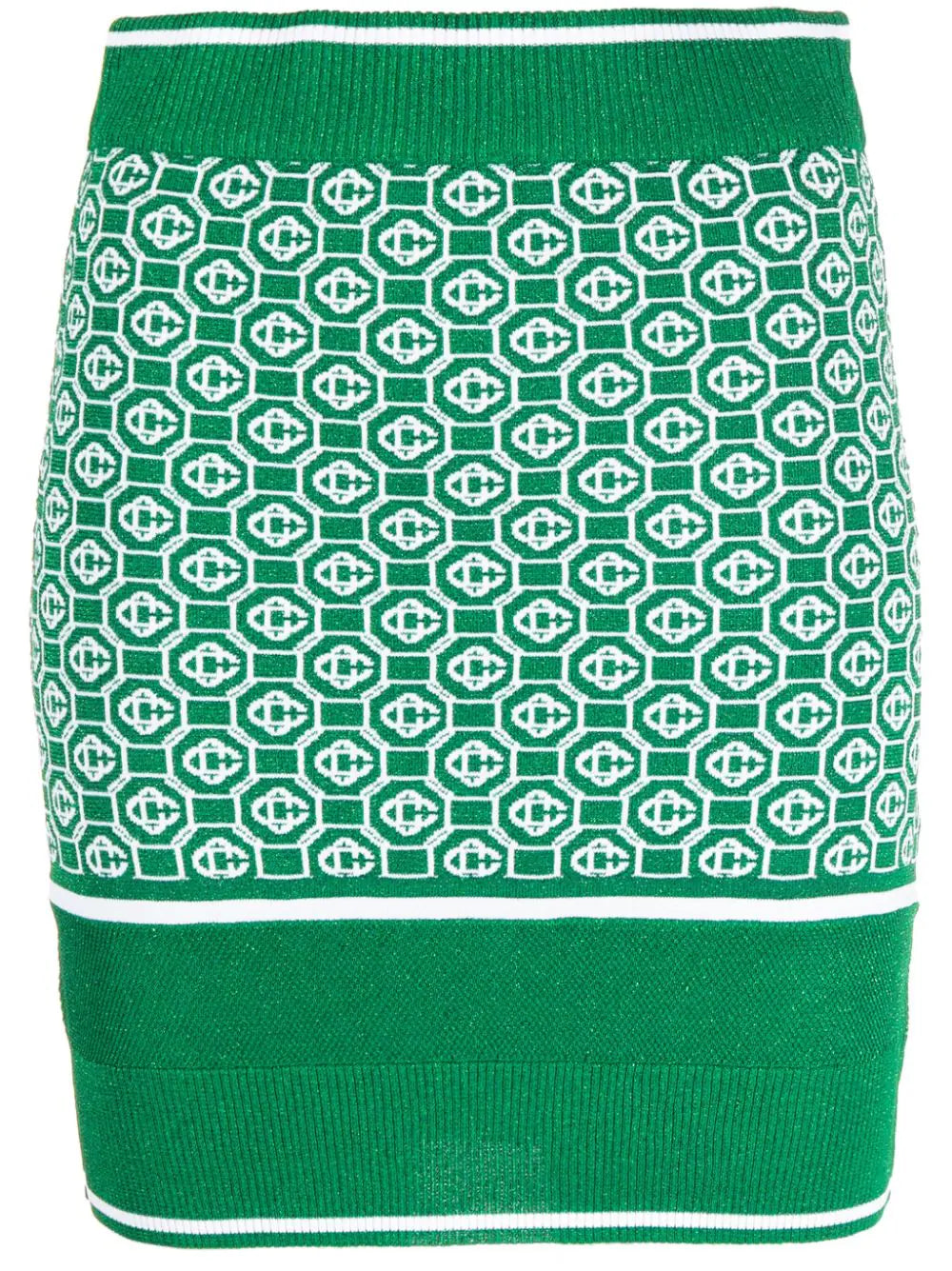 Lurex Jacquard Skirt
