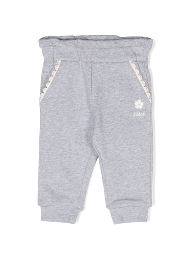 Logo track pants